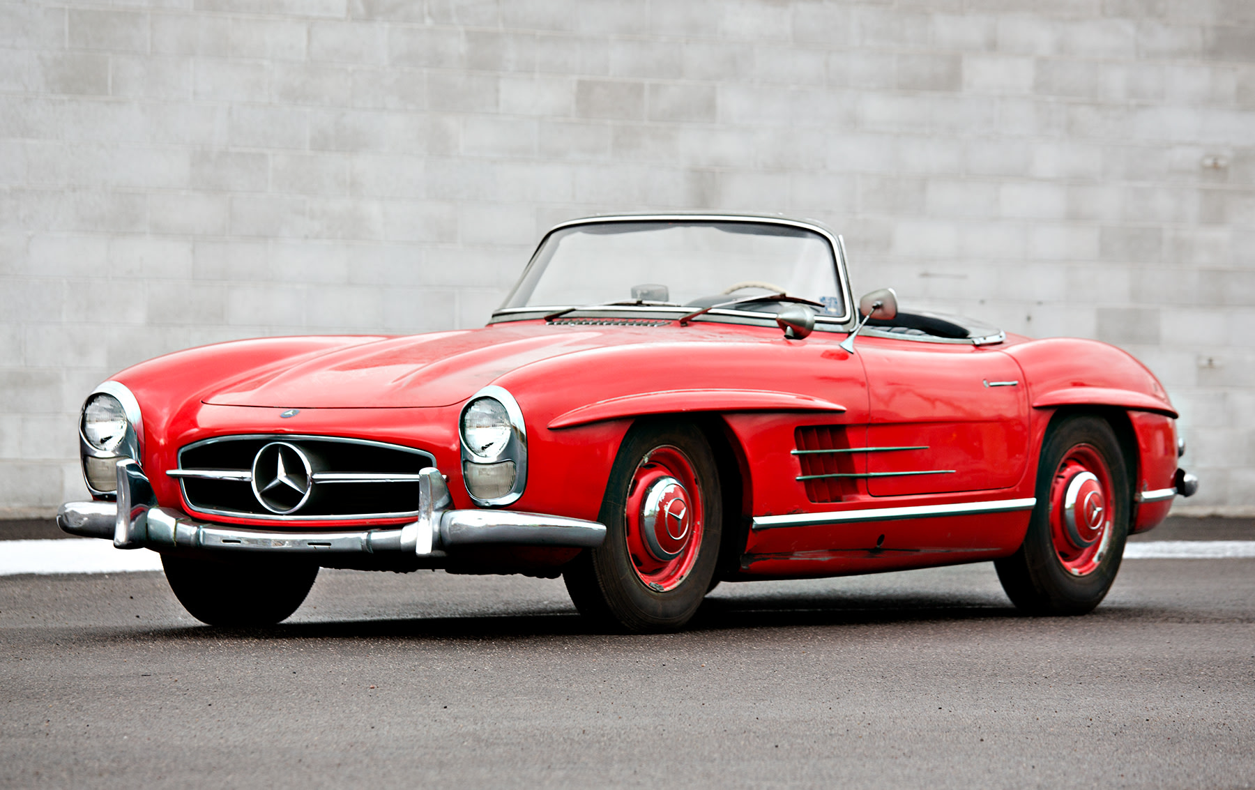 Mercedes-Benz 300 SL Roadster 1957 - Miniature 1/18 - Métal - Plusieurs Couleurs
